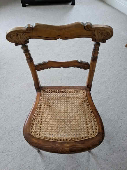 Photo of free Cane seat chair (B91 - Central Solihull) #1