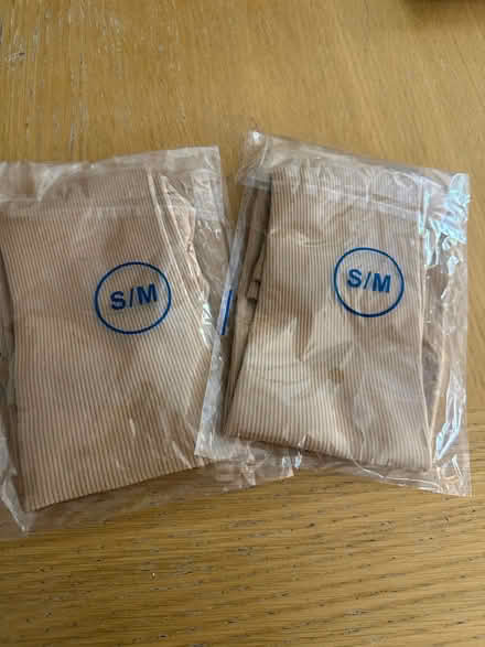 Photo of free 2 pair S/M flight knee socks (Henley-on-Thames RG9) #1