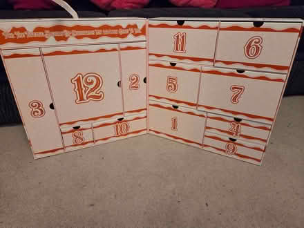 Photo of free (Empty) P.Louise 12 day advent calendar (Barkingside IG5) #1