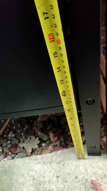 Photo of free Metal shelf and cupboard (Cranleigh GU6) #2