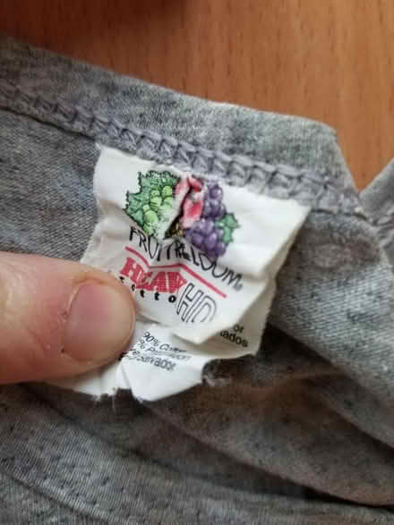 Photo of free Grey men's vest top size Small (Gloucester) #3