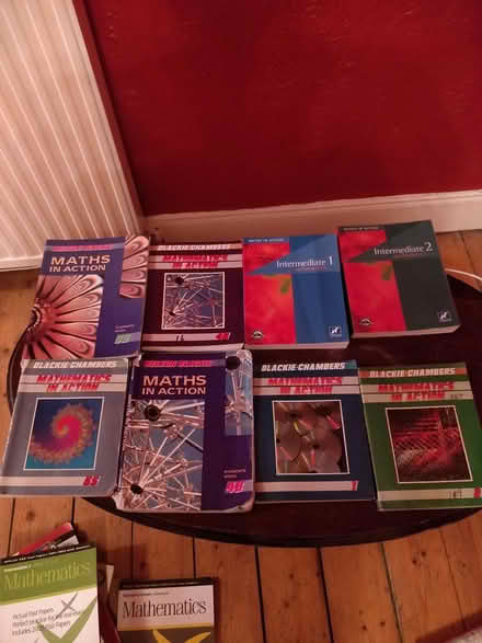 Photo of free School level maths books (whiteinch, G14) #1