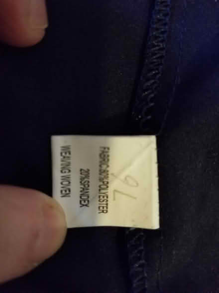 Photo of free Blue satin style gown (Gloucester) #4