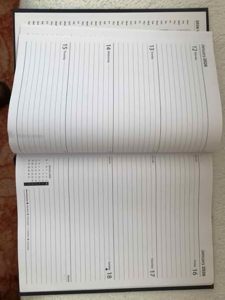 Photo of free Desk diary for 2026 unused (Southport PR8) #1