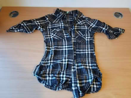 Photo of free Size 8 checked shirt (Gloucester) #1
