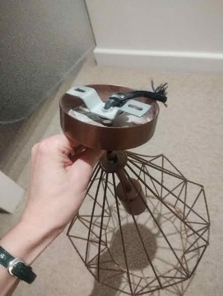 Photo of free Metal lampshade (Sydenham SE26) #2