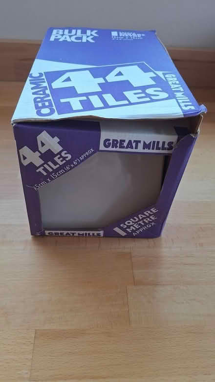 Photo of free 31 x white 6" tiles (Kirkliston EH29) #1
