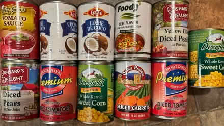 Photo of free cans of food (Sunset park) #1