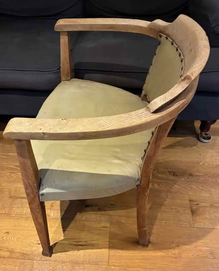 Photo of free Office chair oak 1920s (Epping CM16) #2