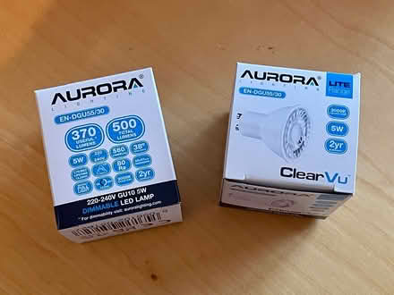 Photo of free 5 watt GU10 LED lightbulbs x6 (NW Chichester) #1