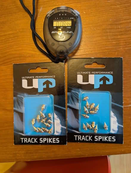 Photo of free Track Spikes and Stopwatch (Cliffe BN7) #1
