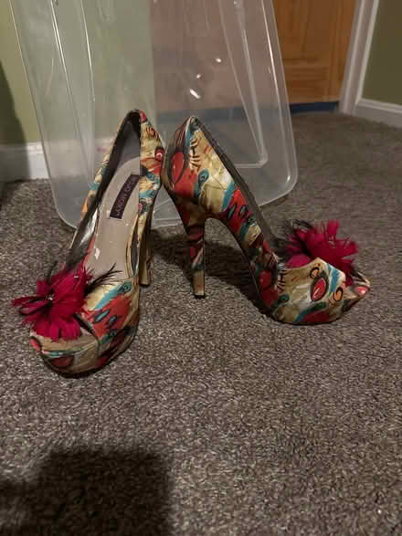 Photo of free Peep toe pumps size 9 (Severn) #1