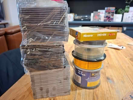 Photo of free Blank DVD/computer disks and cases (Monkwearmouth SR6) #1