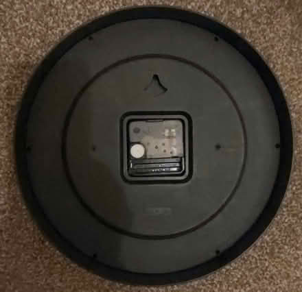 Photo of free Wall Clock 27cm Sweep Tea logo (Saints LU3) #2