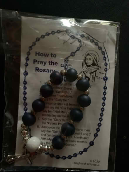 Photo of free Small rosary (Winston Churchill/collegeway) #1