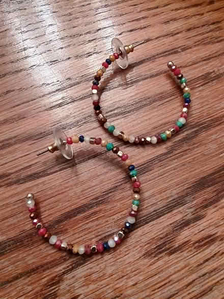 Photo of free Jeweled hoop earrings (Odenton) #1