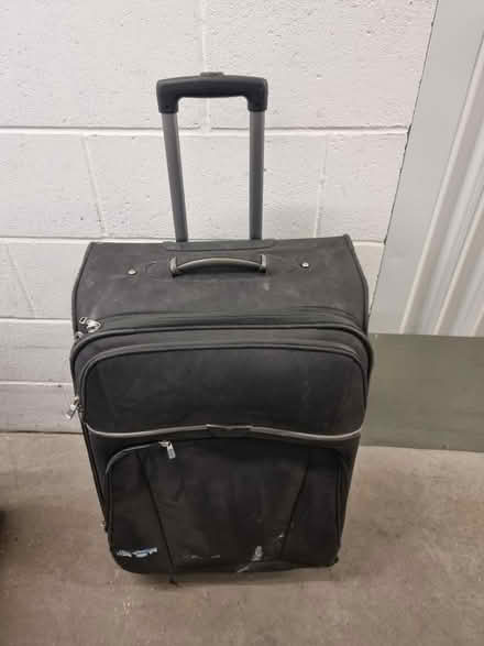 Photo of free Antler black softshell suitcase (SW11 3SJ) #2