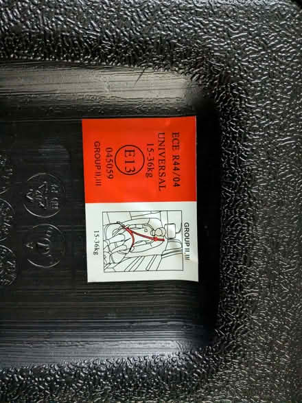 Photo of free Child's car booster seat (Bramfield SG14) #3