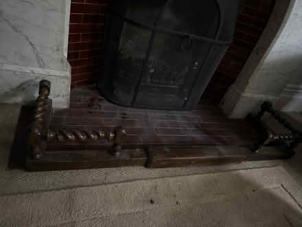 Photo of free Adjustable wooden fire fender (Bidston Hill CH43) #1