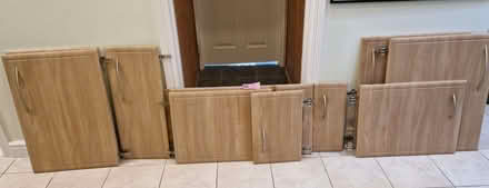 Photo of free Kitchen cupboard doors including hinges and handles. (Keswick CA12) #1