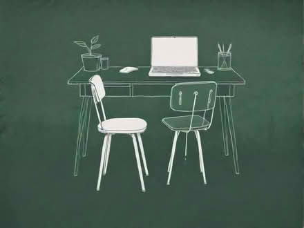 Photo of Desk and chair (Eastbourne BN21) #1