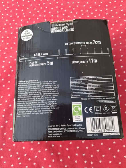 Photo of free Outdoor Christmas lights (Woodley RG5) #2