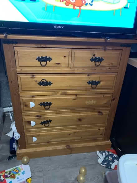 Photo of free wooden drawers (LU5) #1