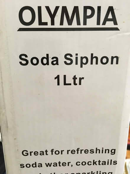 Photo of free Soda siphon (Near Old Street Station) #1
