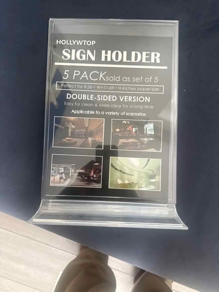 Photo of free Sign holder (Tyburn B24) #1