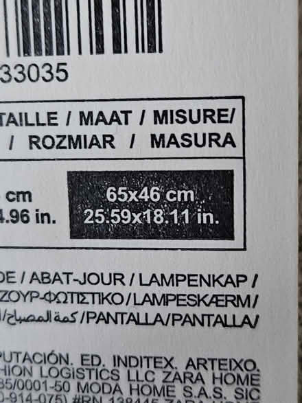 Photo of free Linen lamp shades x2 (Highbury N5) #3