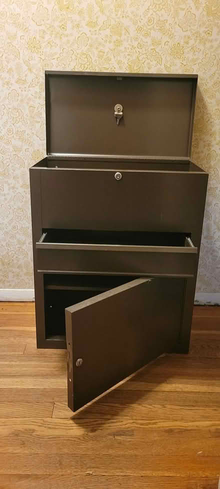 Photo of free Small Metal File Cabinet (South Salem) #1