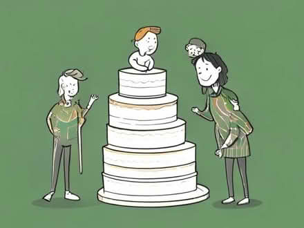 Photo of 2/3 tier cake stands (Pensby CH61) #1