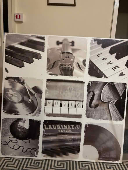 Photo of free Large wooden tv unit, rug, picture (Taunton Pyrland & Rowbarton District Ward TA2) #3