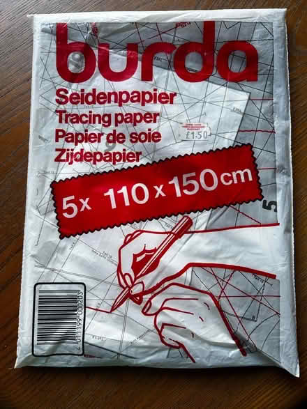 Photo of free Dressmaking Tracing paper (Hulme M16) #1