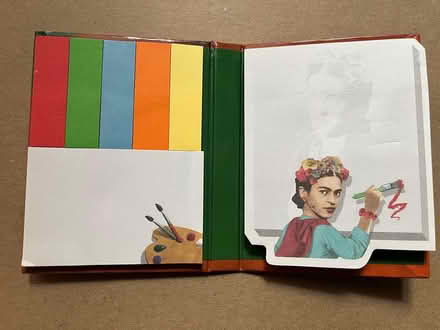 Photo of free Frida Kahlo sticky notes (Harbor Bay) #2