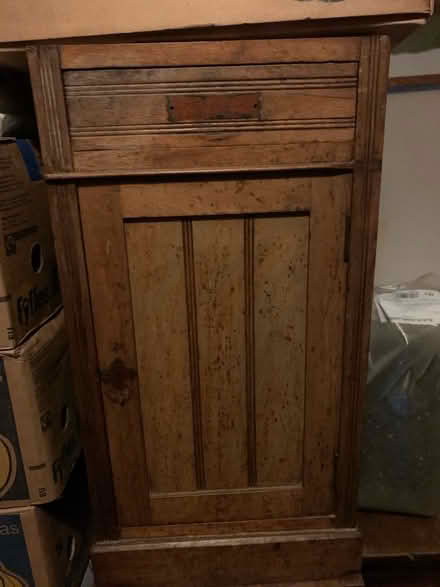 Photo of free Walnut? Veneered cabinets with door and draw suitable for refurbishment… too nice to scrap. (Brough CA17) #1