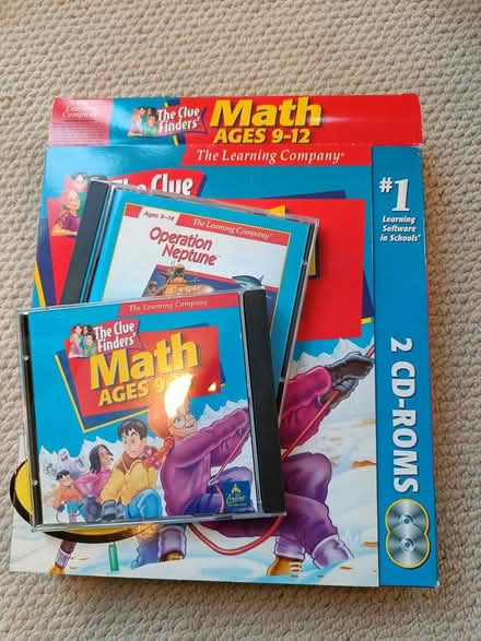 Photo of free CD ROM of 'fun' maths for 9-12 y.o (Redhill RH1) #1