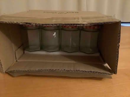Photo of free Box of brand new jam jars (Barbican EC2Y) #1