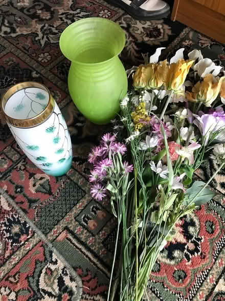 Photo of free Glass flower vases (Sutton Coldfield B75) #1