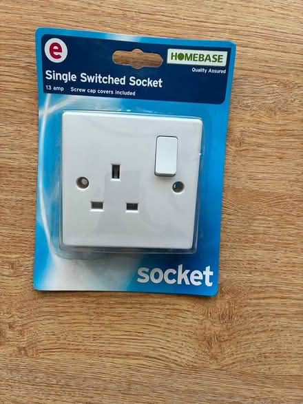 Photo of free Single 13 amp Switched Socket (St Albans AL4 (Marshalswick)) #1