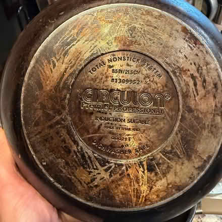 Photo of free Old non-stick pots & pans with lids (Long hill, NJ) #1