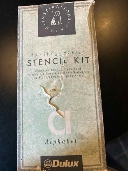 Photo of free DIY Stencil Kit (Stevenage, Hertfordshire, SG1) #1