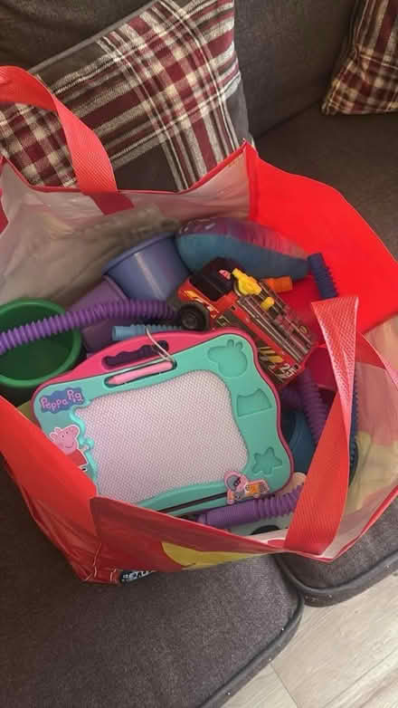 Photo of free Bag of Toddler Toys (Littleover, Derby) #1
