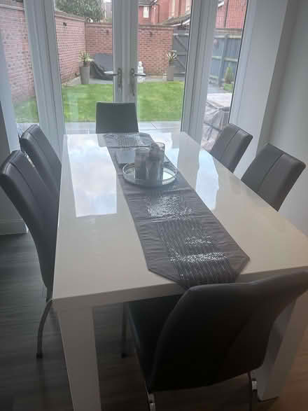 Photo of free Dining Table & 6 Chairs (Caldecote CV10) #1