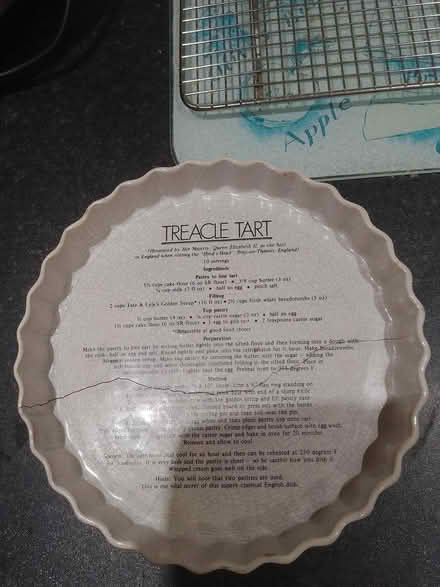 Photo of Flan dish (Harrogate. HG1.) #1