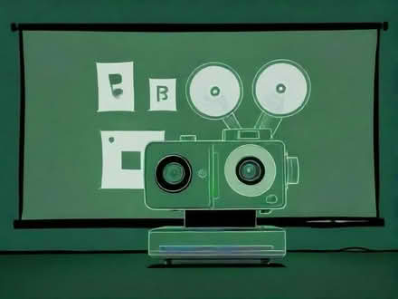 Photo of free Slides projector & screen (Larkhall) #1