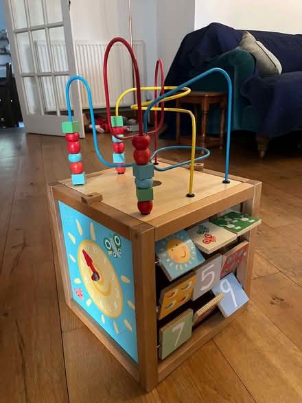 Photo of free Child Toddler Wooden Play Cube (Nash BR2) #1