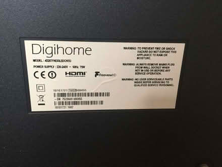 Photo of free Digital TV (Garston L19) #2