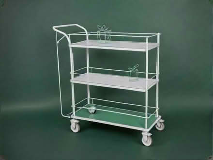 Photo of free Therapist trolly. Metal, 3 tier, on castors (Cannon Park CV4) #1