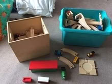 Photo of free Wooden railway toy (Timperley WA15) #1